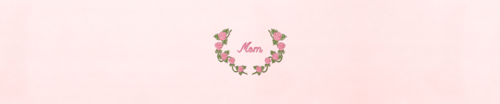 P FC 504 PK PK Mom Wreath Pink Faux FULL COUCH